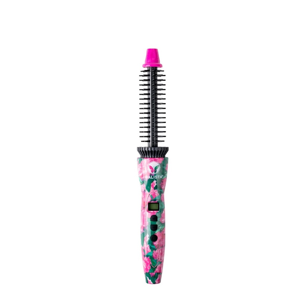 Calista perfect pro heated round brush. Rhododendron pattern